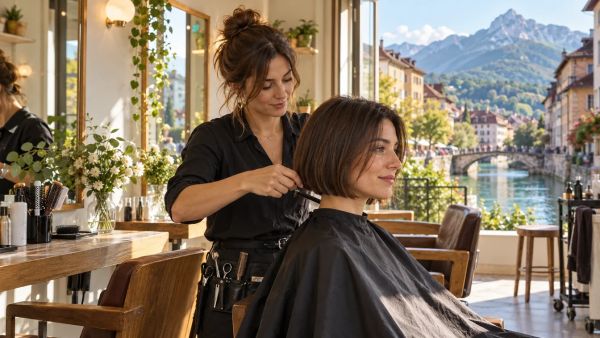 Bienvenue chez le coiffeur à Annecy : soins sur mesure et ambiance conviviale