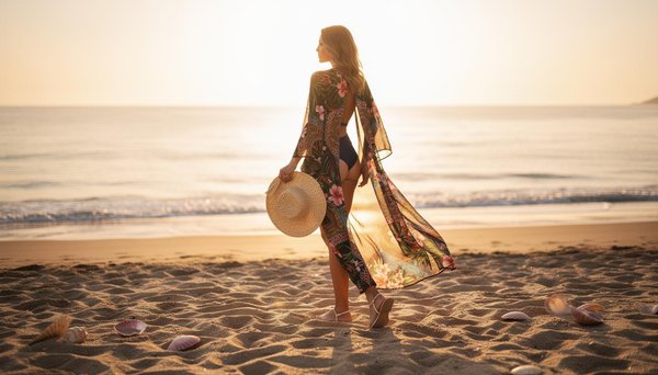 Le kimono de plage : la tendance incontournable de l'été 2026 pour sublimer vos tenues